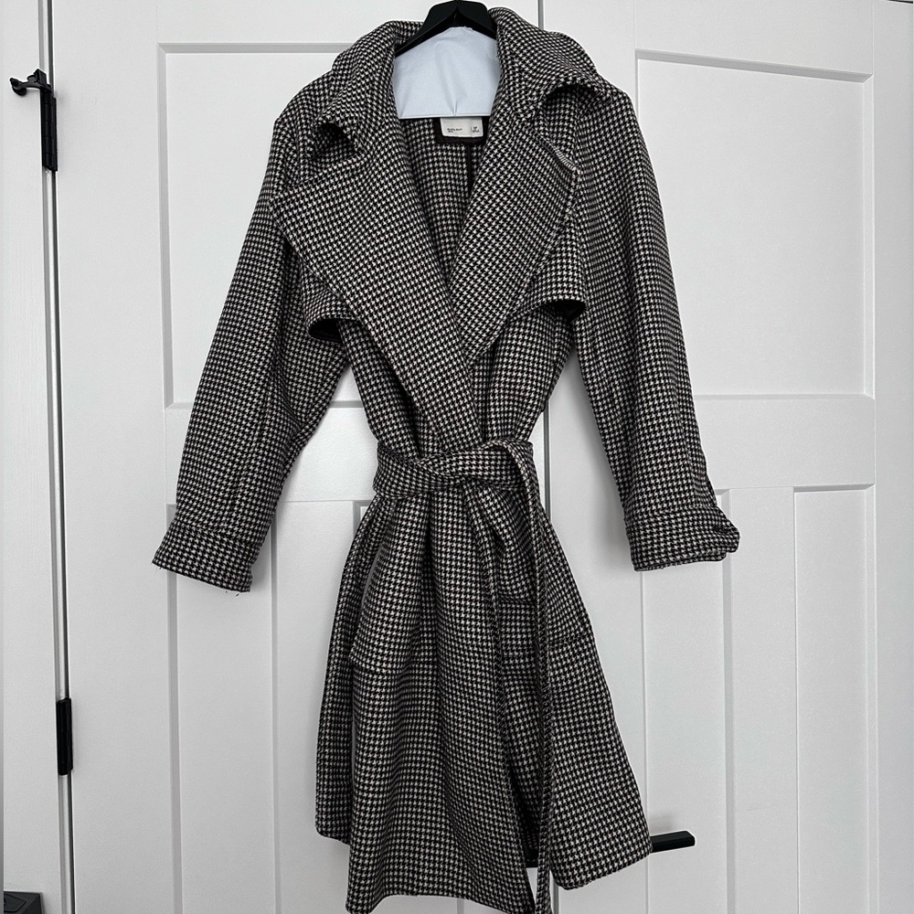 Abercrombie & Fitch Wool-Blend Wrap Coat (S/P)